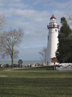Marblehead (OH) Light in November